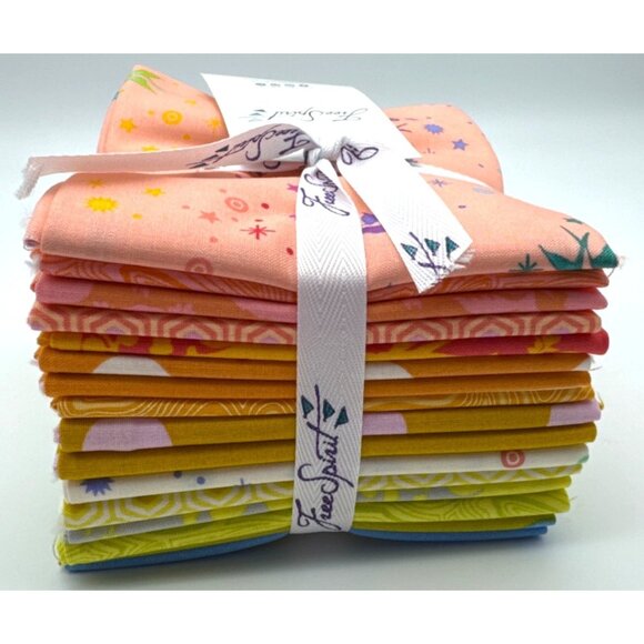 Free Spirit Goldfish Fat Quarter Bundle by Tula Pink NWT - Picture 4 of 9